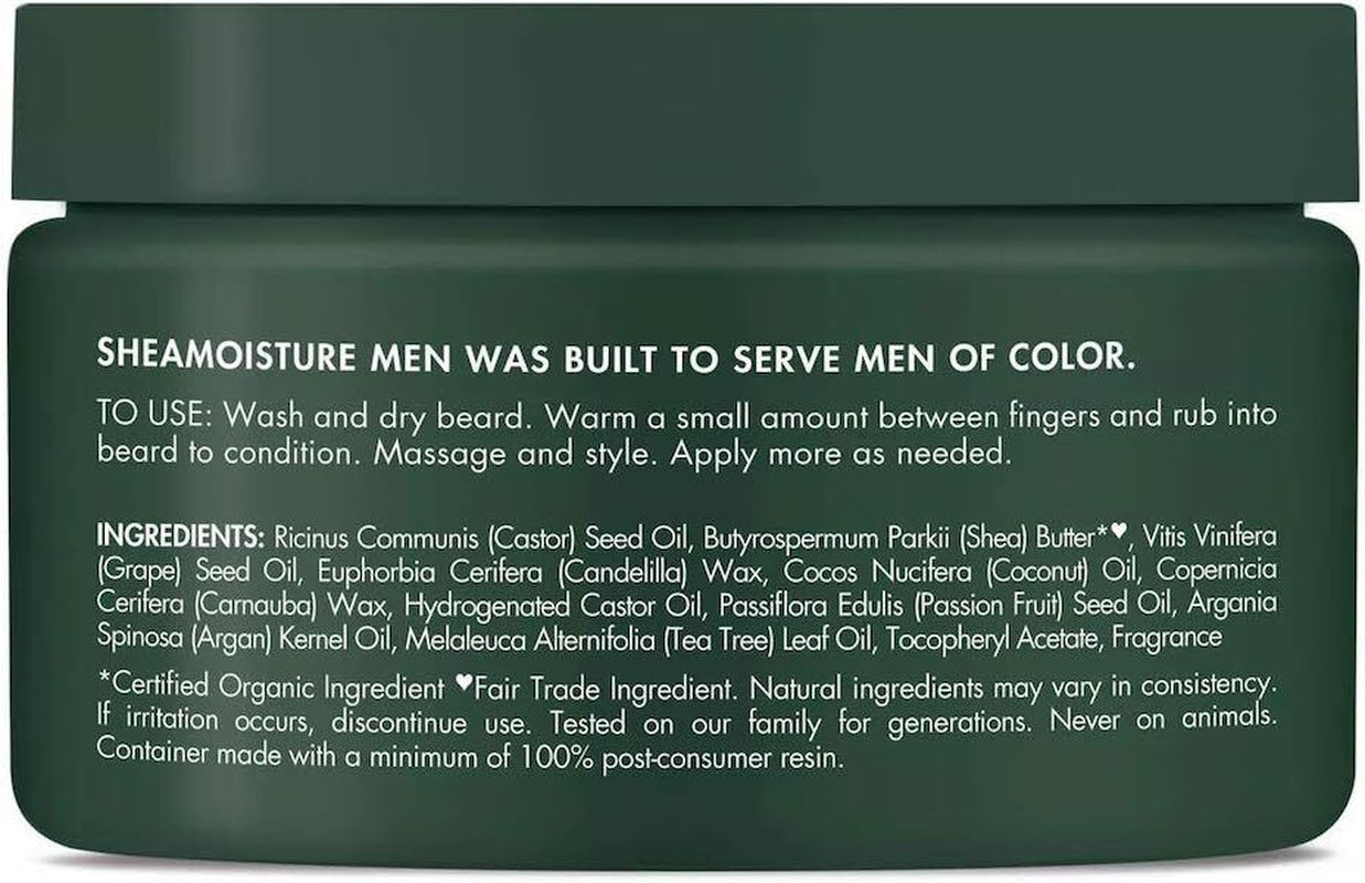 Shea Moisture | Men'S Maracuja Oil & Shea Butter Beard Care Products