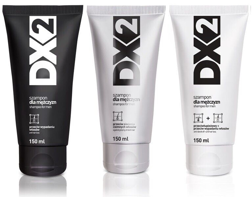 DX2 anti Dandruff anti Hair Loss anti Grey Hair Men Shampoo 150Ml