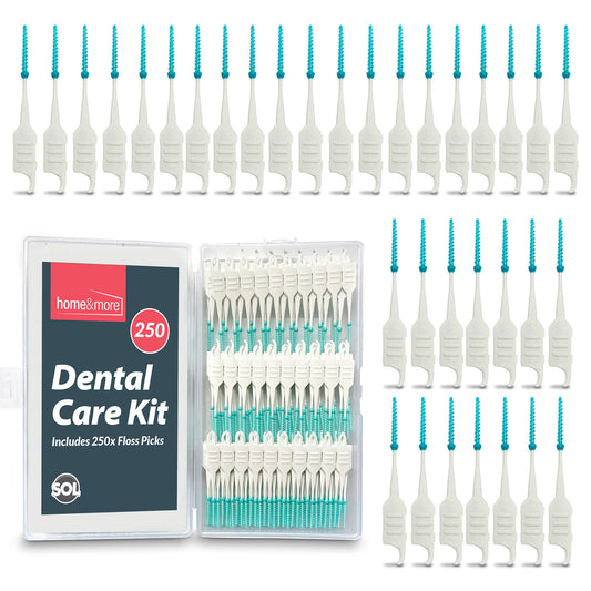 250 Interdental Sticks Dental Floss Teeth Tooth Toothpick Oral Care Clean Brush